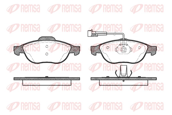 Brake Pad Set, disc brake (0660.02)