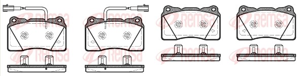 Brake Pad Set, disc brake (0666.12)