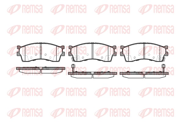 Brake Pad Set, disc brake (0415.42)