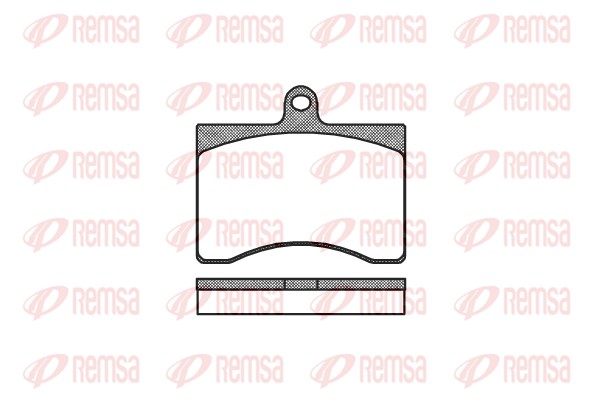 Brake Pad Set, disc brake (0090.00)