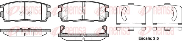 Brake Pad Set, disc brake (1260.12)
