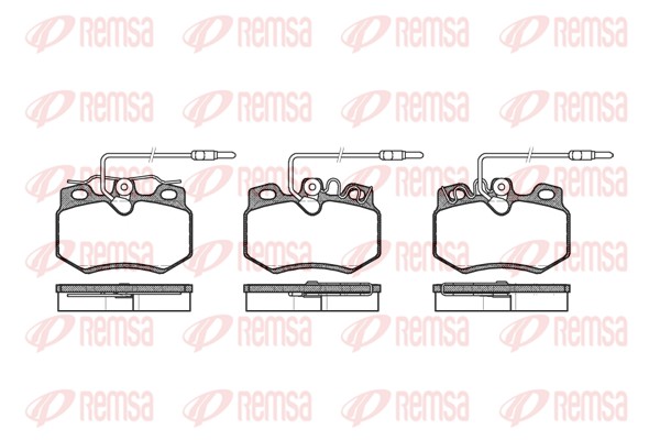 Brake Pad Set, disc brake (0170.14)