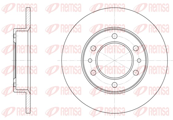 Brake Disc (6505.00)