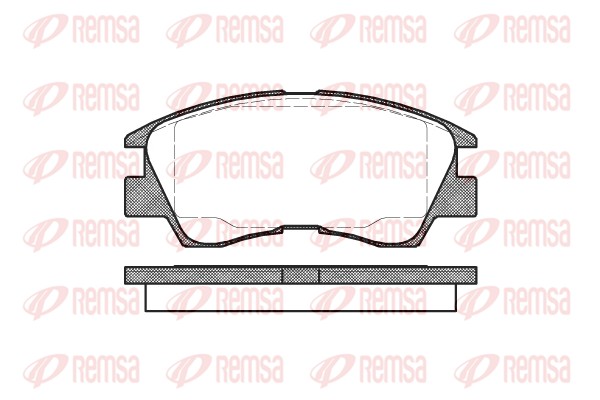 Brake Pad Set, disc brake (0275.10)