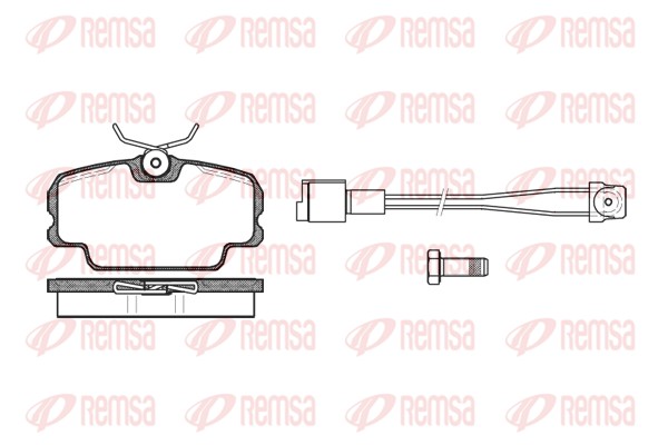 Brake Pad Set, disc brake (0145.11)