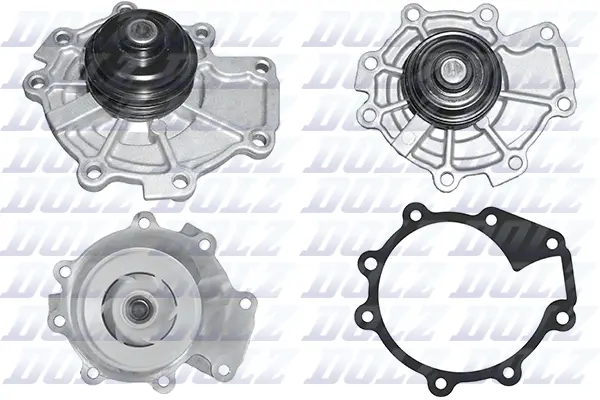 Water Pump, engine cooling (F208)