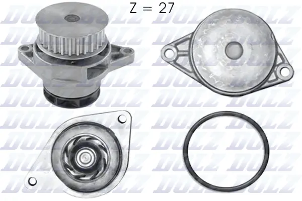 Water Pump, engine cooling (A200)
