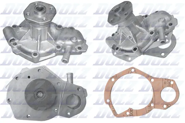 Water Pump, engine cooling (R125)