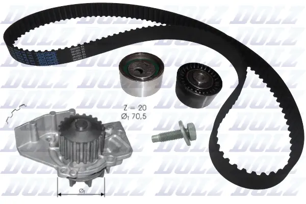 Water Pump & Timing Belt Kit (KD034)