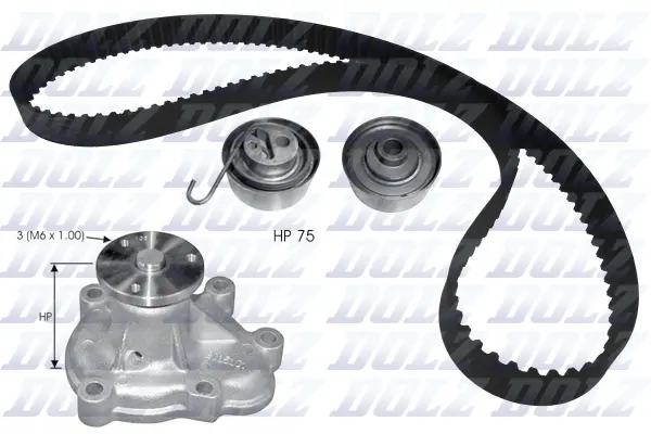 Water Pump & Timing Belt Kit (KD137)