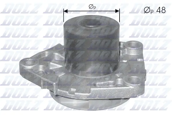 Water Pump, engine cooling (A300)