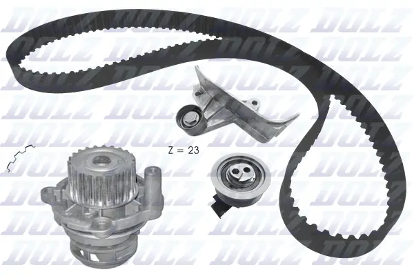 Water Pump & Timing Belt Kit (KD168)