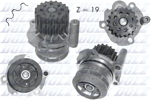 Water Pump, engine cooling (A251)