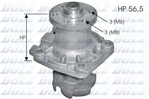 Water Pump, engine cooling (S138)