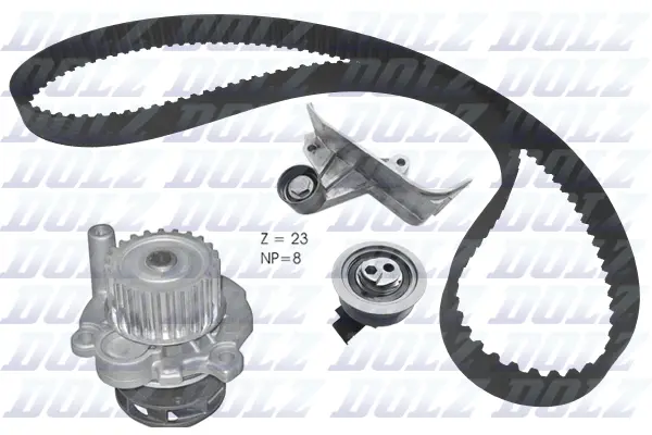 Water Pump & Timing Belt Kit (KD167)