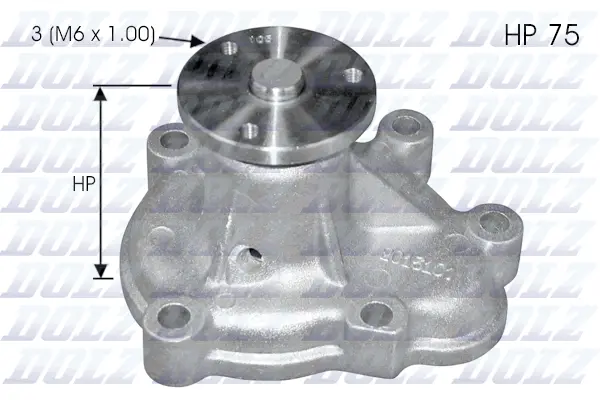 Water Pump, engine cooling (O142)