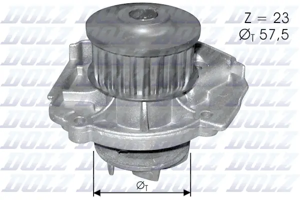 Water Pump, engine cooling (S219)