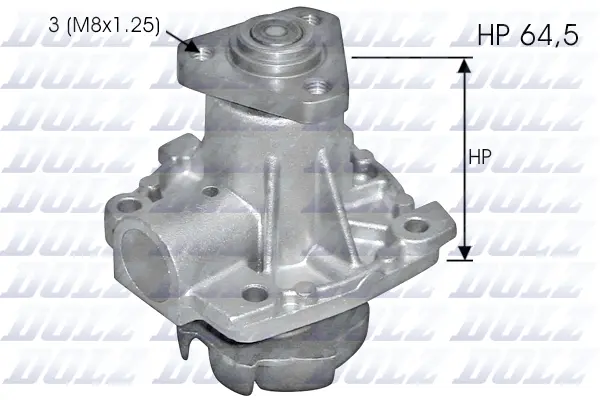 Water Pump, engine cooling (S248)