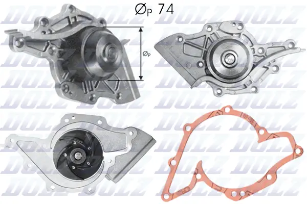 Water Pump, engine cooling (A175)