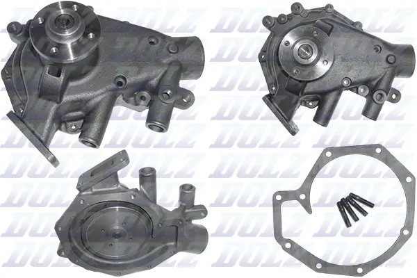 Water Pump, engine cooling (D206)