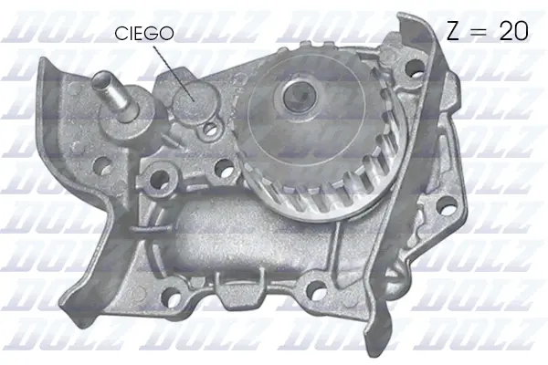 Water Pump, engine cooling (R214)