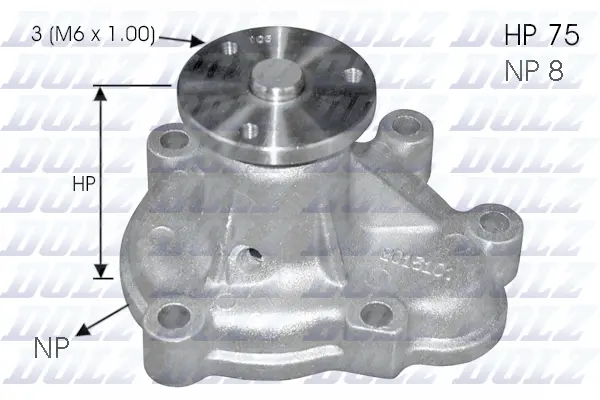 Water Pump, engine cooling (O144)