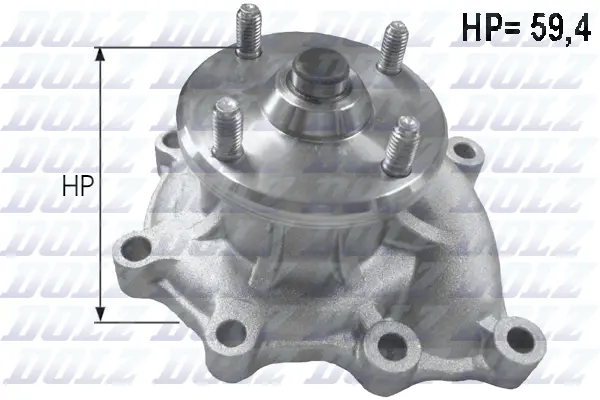 Water Pump, engine cooling (K103)