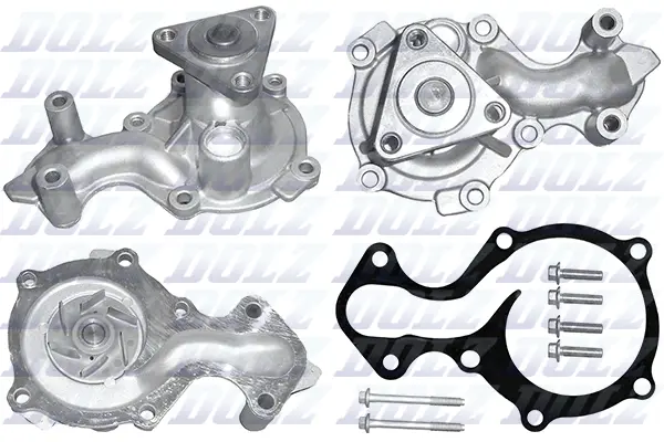 Water Pump, engine cooling (F207)