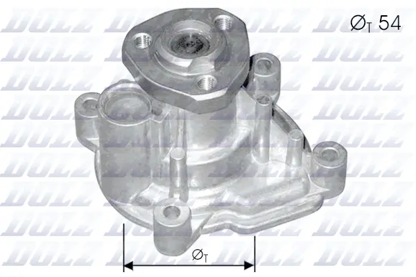 Water Pump, engine cooling (A208)