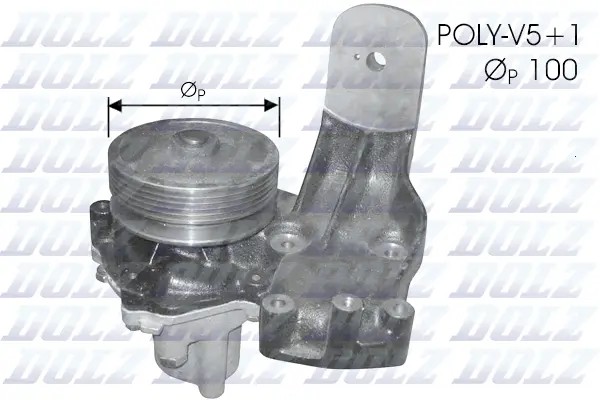 Water Pump, engine cooling (L136)