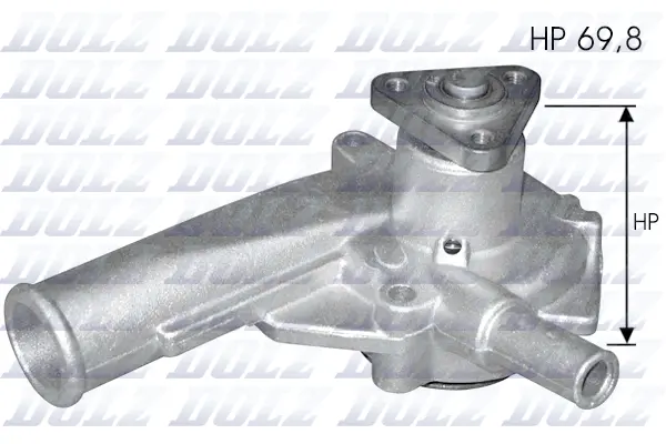 Water Pump, engine cooling (F137)