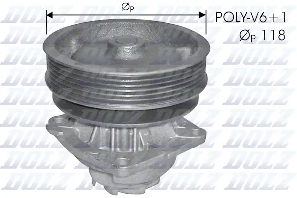 Water Pump, engine cooling (S224)