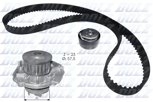 Water Pump & Timing Belt Kit (KD119)