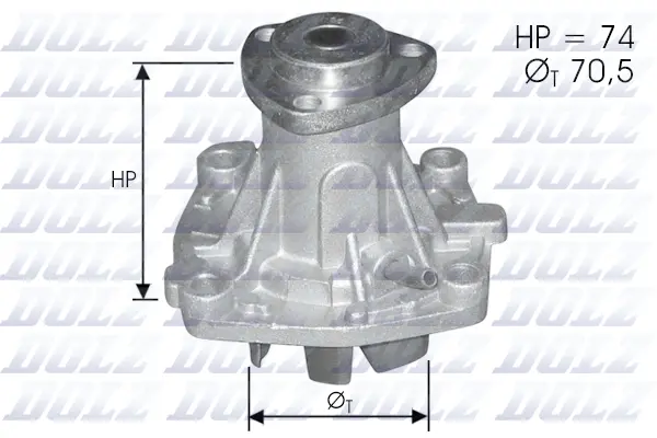 Water Pump, engine cooling (A330ST)
