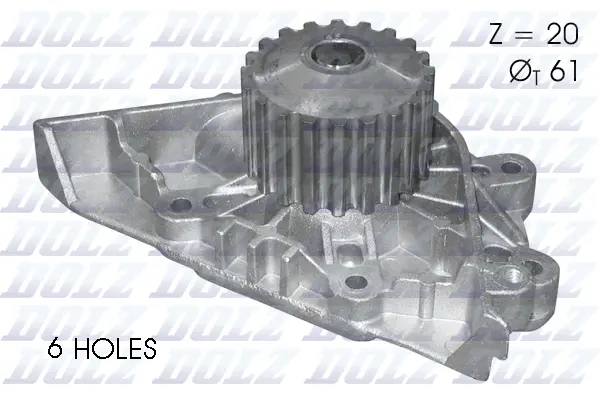 Water Pump, engine cooling (C124)
