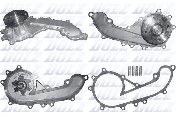 Water Pump, engine cooling (T245)