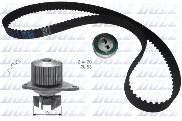 Water Pump & Timing Belt Kit (KD026)