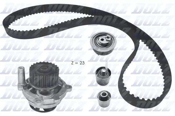 Water Pump & Timing Belt Kit (KD166)