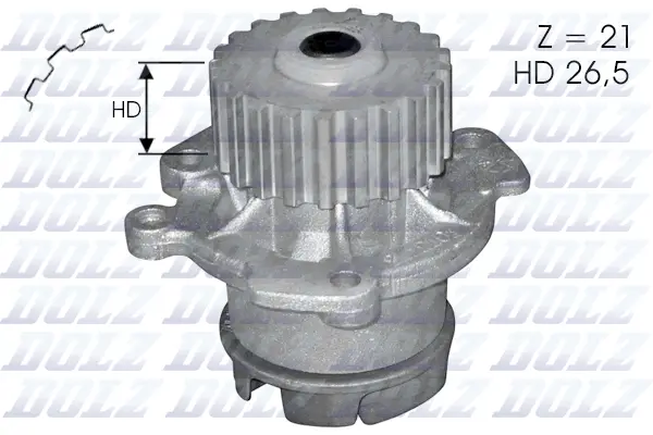 Water Pump, engine cooling (L123)