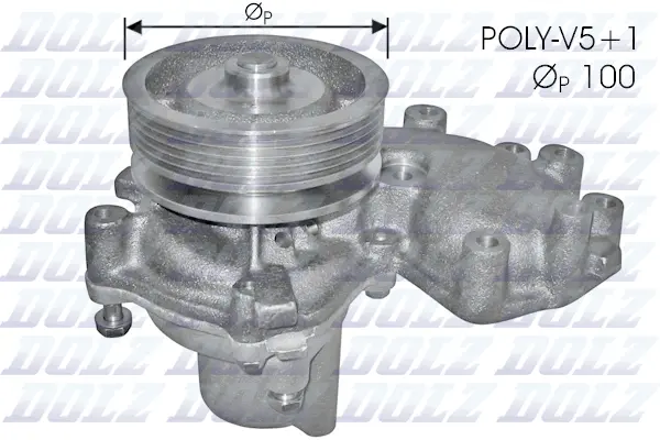 Water Pump, engine cooling (S165)