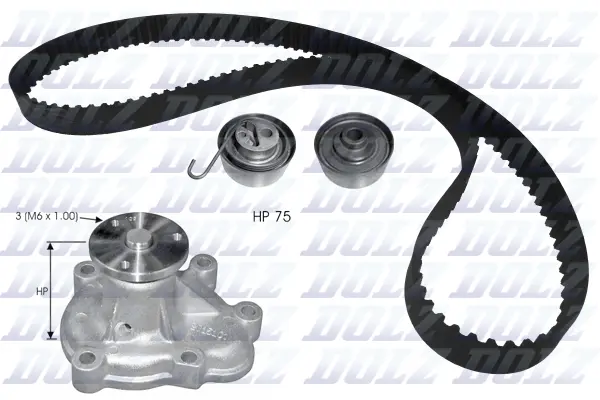 Water Pump & Timing Belt Kit (KD142)