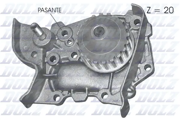 Water Pump, engine cooling (R314)