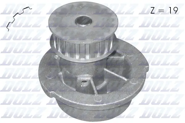 Water Pump, engine cooling (O105)