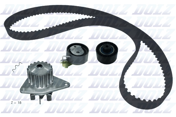 Water Pump & Timing Belt Kit (KD186)