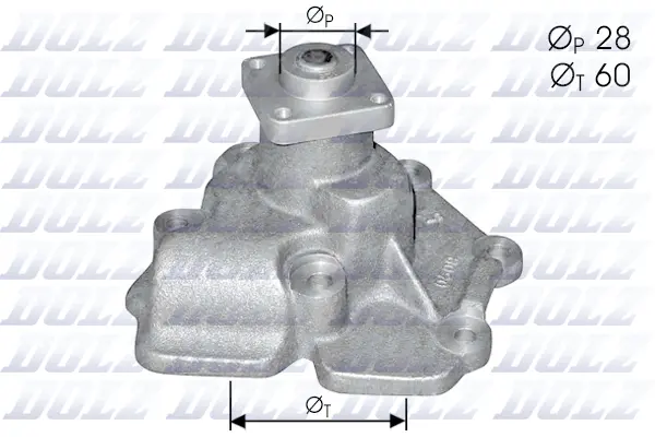 Water Pump, engine cooling (F114)
