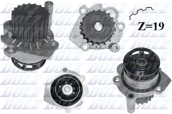 Water Pump, engine cooling (A250)