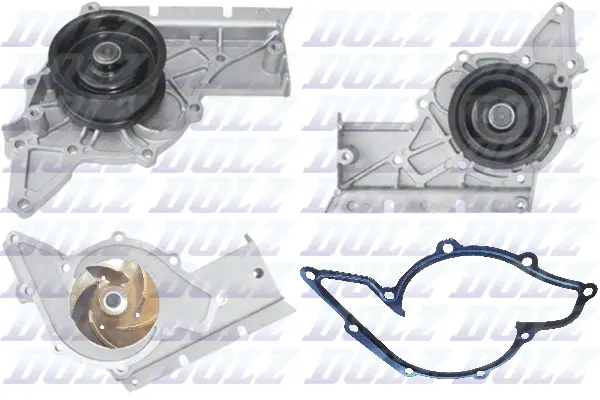 Water Pump, engine cooling (A201MI)
