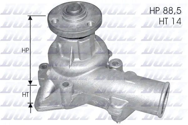 Water Pump, engine cooling (S108M)