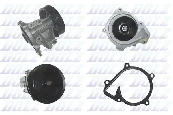 Water Pump, engine cooling (F168)