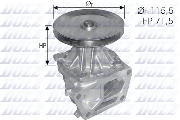 Water Pump, engine cooling (S136)